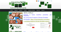 Desktop Screenshot of dentalcarrillo.com